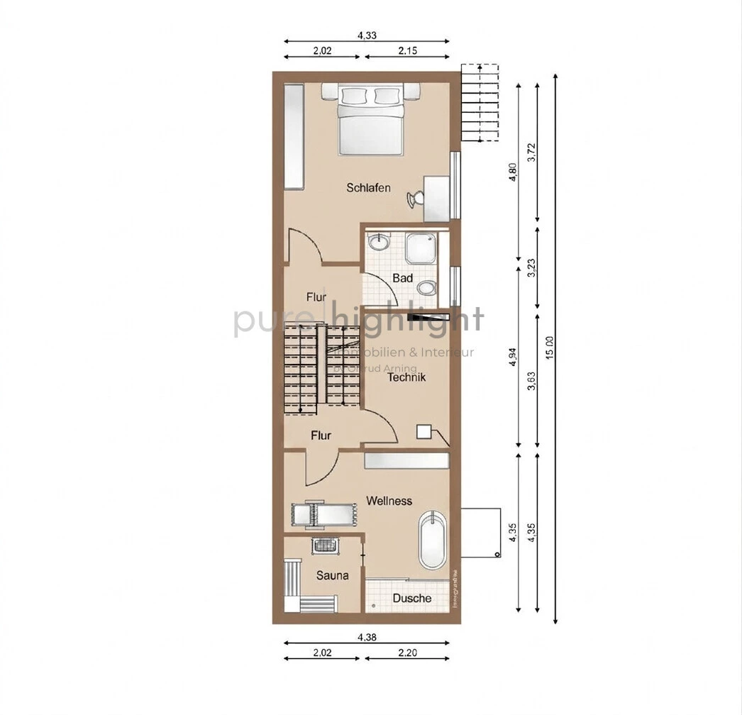 Grundriss Souterrain Haus A